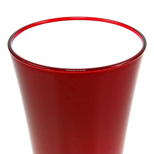 Product Vase “Fizzy” Ø13.5cm H20cm Red 1 pc