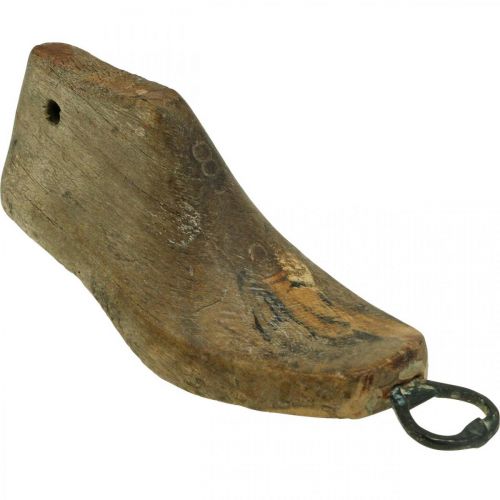 Floristik24 Vintage decoration, shoe with bottle opener, shoe last decoration L15–23cm