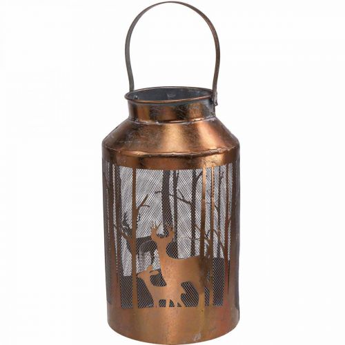 Product Vintage lantern deer forest garden lantern Ø19cm H33cm