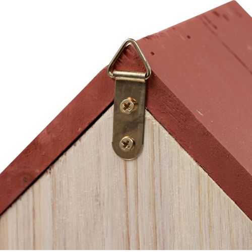 Product Birdhouse made of wood nesting box natural brown/beige 23cm 1 pc