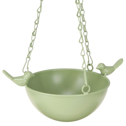 Product Weatherproof bird feeder with chain suspension and decorative birds, 47cm