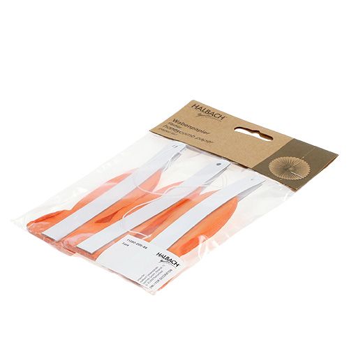 Floristik24 Honeycomb paper flower orange Ø20cm 3pcs