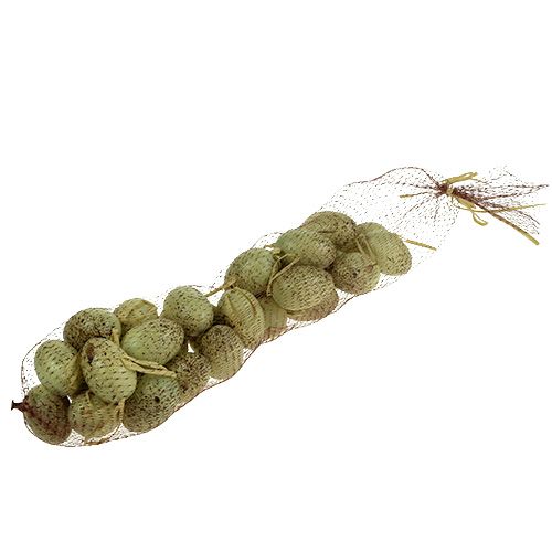 Floristik24 Quail egg in the net decoration 6cm 27st.