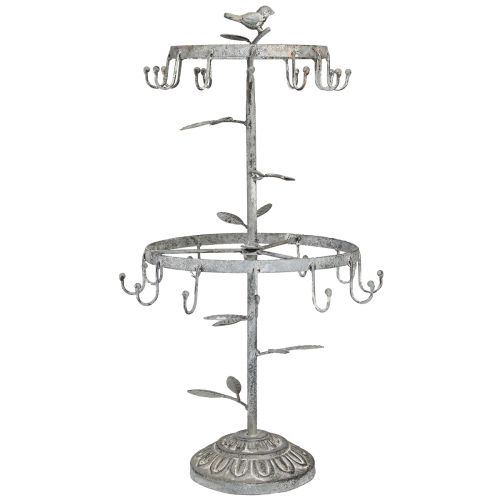 Product Product carrier metal rust grey for decorative hangers Ø24cm H49cm