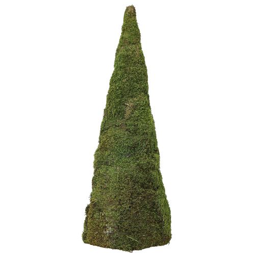 Christmas tree moss tree decoration in green natural Ø25cm H70cm