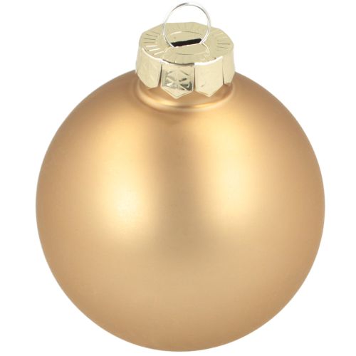 Product Christmas bauble trio gold & rose – elegant set of 3 with shine and style 5cm 24pcs