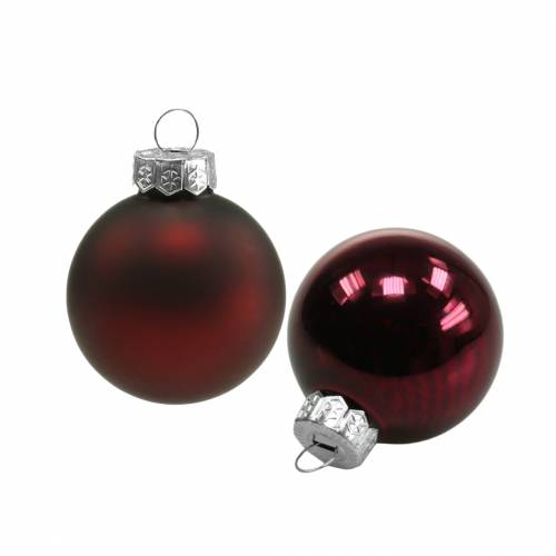 Christmas ball Ø4cm pomegranate assorted 24 pcs tree decoration