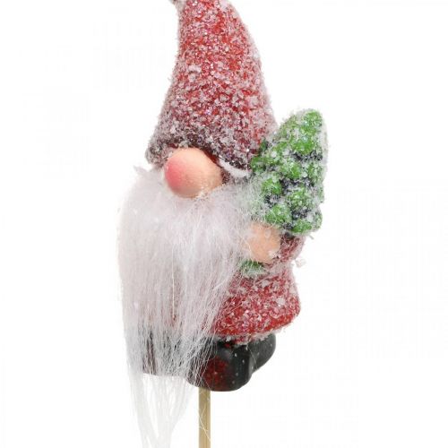 Product Decoration gnome Santa Claus decorative plug Christmas 10cm 4 pcs