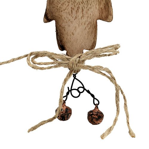 Product Gnome head with clamp 15cm to hang 6pcs