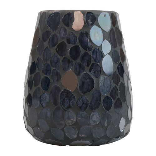 Product Lantern Christmas candle holder black Ø11cm 2pcs