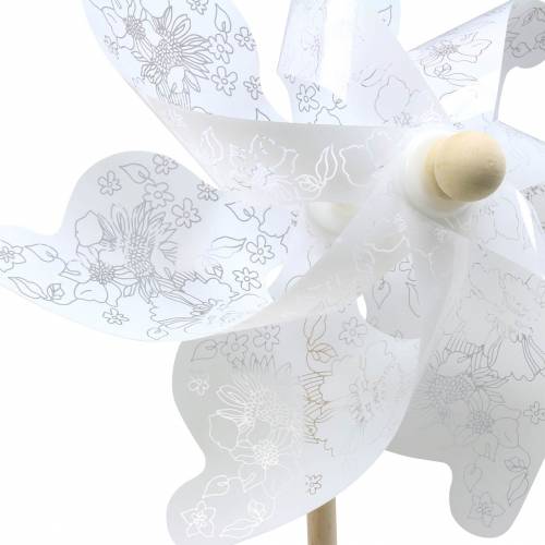Floristik24 Windmill white Ø30cm
