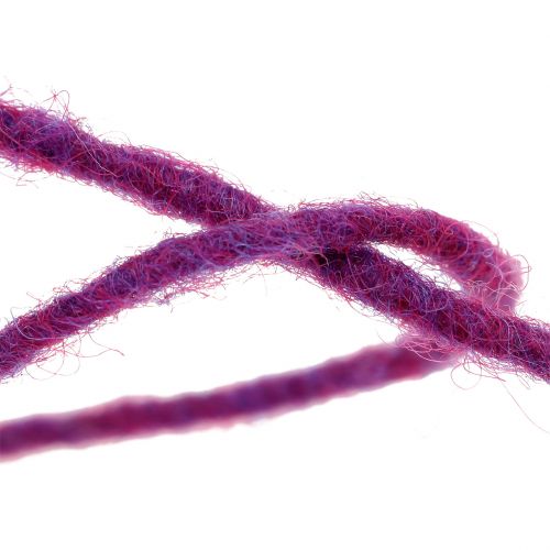 Product Purple wool cord 3mm 100m