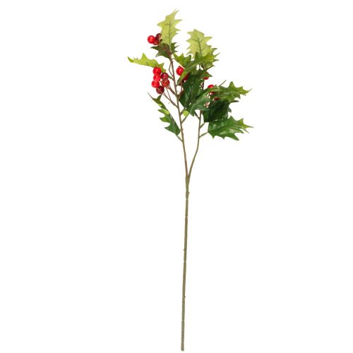 Product Holly Ilex Artificial Berry Branch Artificial Plant 60cm