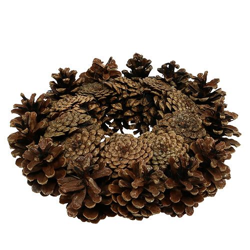 Product Cone wreath flat, tied Ø23cm