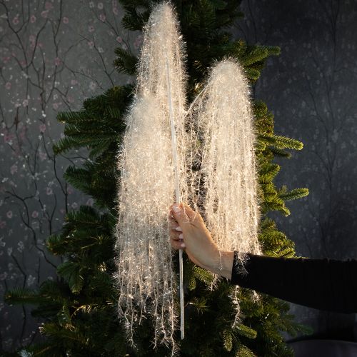 Product Artificial winter branch in white with a snowy, frosted look, 70cm