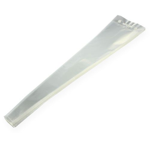 Floristik24 Flower bag blank transparent L60 W14cm - 3cm 50pcs WRONG ARTICLE