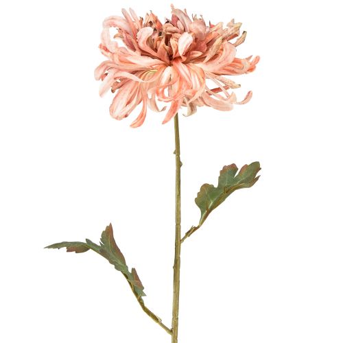 Chrysanthemums Pink Salmon Artificial Ø13cm L72cm 2pcs