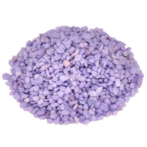 Decorative granules lilac decorative stones purple 2mm - 3mm 2kg