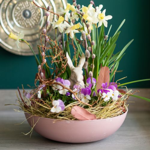 Product Decorative Bowl Old Pink Ø30cm H9cm