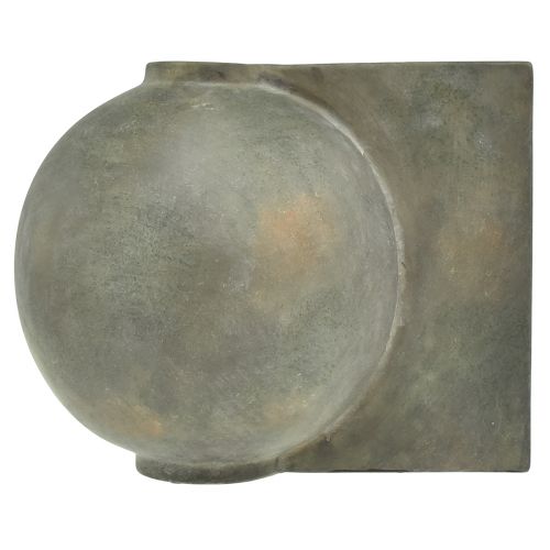 Product Decorative vase ceramic antique look bronze grey 30×20×24cm