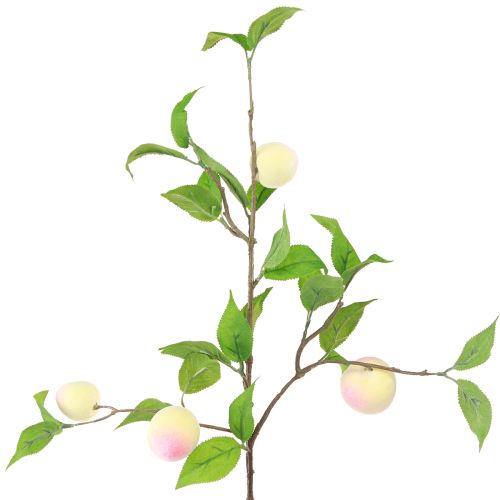 Decorative Branch Artificial Peach Decorative Artificial Branch 52cm 2pcs