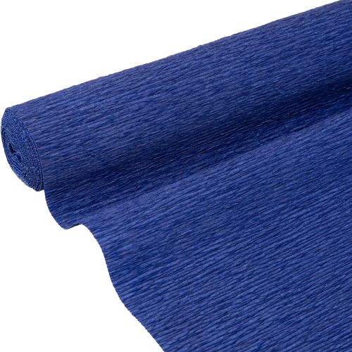 Product Florist crepe paper dark blue 50x250cm
