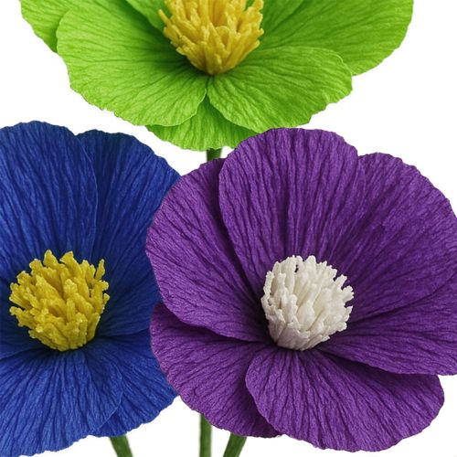 Product Florist crepe paper dark purple 50x250cm