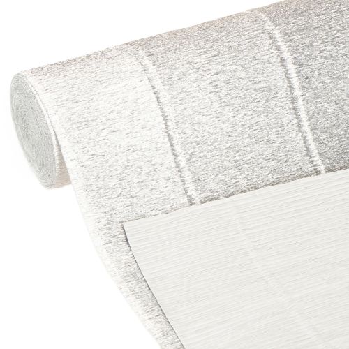 Product Florist crepe paper silver 50x250cm