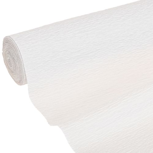 Product Florist crepe paper white 50x250cm