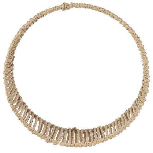 Product Decorative jute hanging rings Ø 29cm – Natural design for creative wall design 2pcs