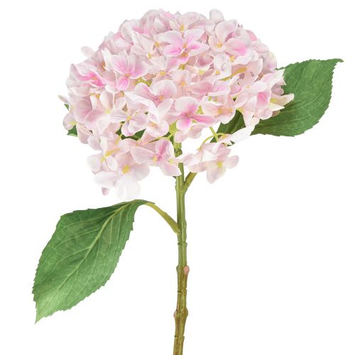 Hydrangea artificial light pink artificial flower pink Ø15.5cm 45cm