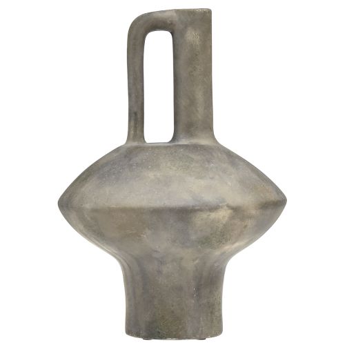 Product Ceramic vase jug antique look ceramic grey rust H27cm