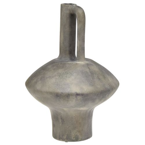 Product Ceramic vase jug antique look ceramic grey rust H27cm