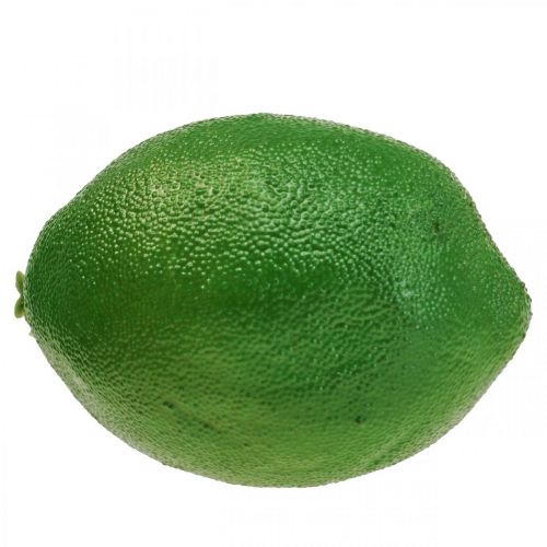 Floristik24 Artificial lime deco fruit Artificial fruit Ø6cm L9cm