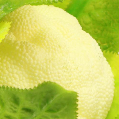 Product Artificial Cauliflower Vegetable Decoration White Green Ø9cm H15cm