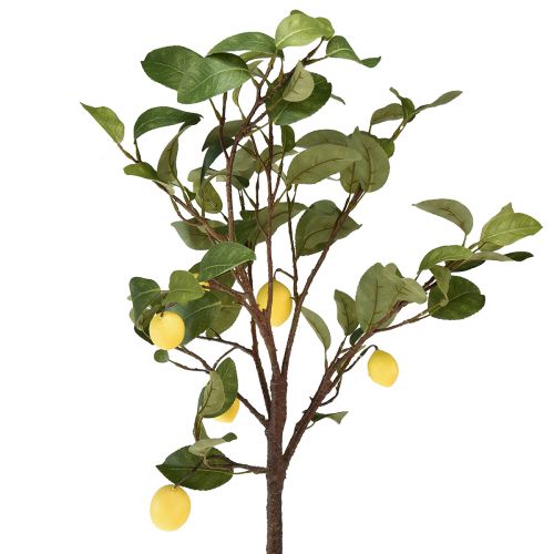 Artificial Lemon Tree in Pot Yellow 90cm