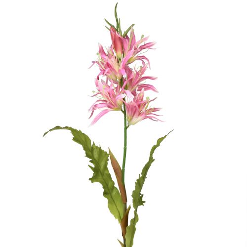 Floristik24 Artificial flowers, silk flowers ornamental lily pink 97cm