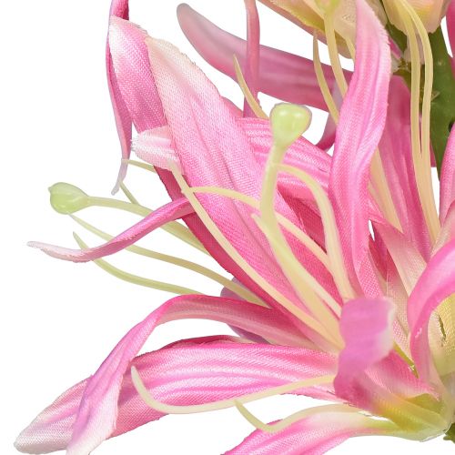 Product Artificial flowers, silk flowers ornamental lily pink 97cm