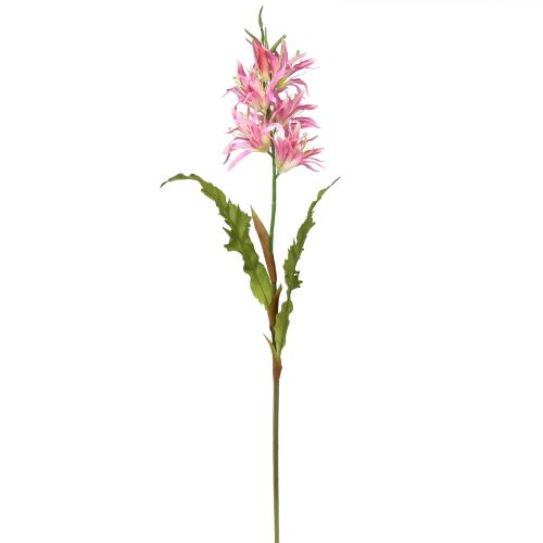 Product Artificial flowers, silk flowers ornamental lily pink 97cm