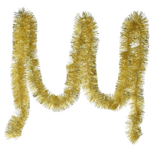 Glamorous Golden Tinsel Garland 270cm – Perfect for festive and elegant decorations