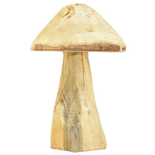 Product Natural decorative mushroom made of elm wood wooden mushroom 27cm