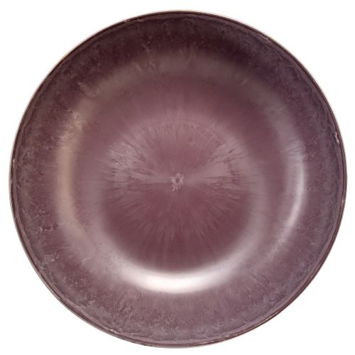 Product Elegant purple plastic bowl 3 pieces – 37x10.5 cm – Versatile for decoration