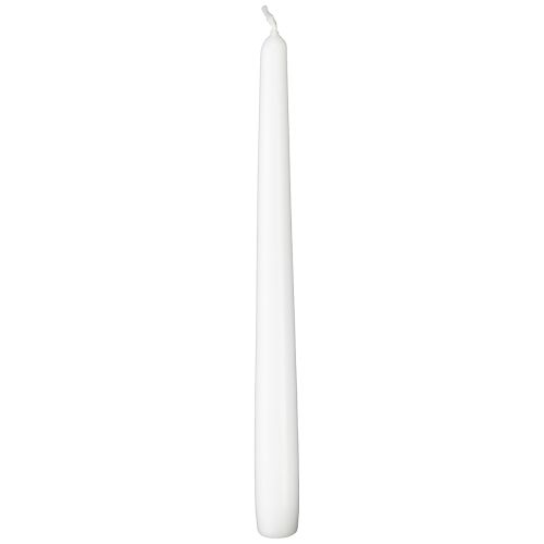 Product Tapered candles 250/23 candles white 12 pieces