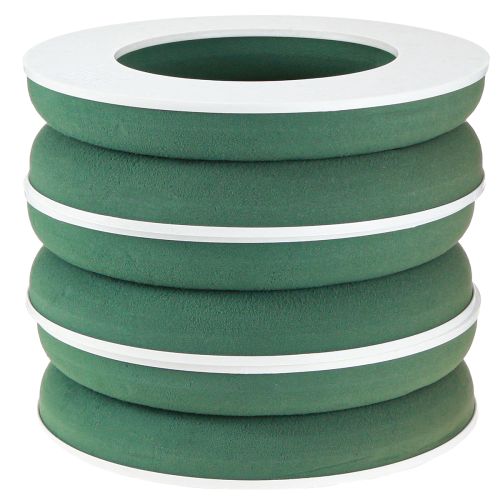 Product OASIS® Floral Foam Wreath Ring Green H3cm Ø25cm 6 pcs