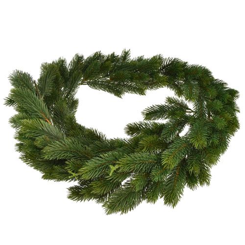 Floristik24 Fir garland round tied Christmas garland green 190cm