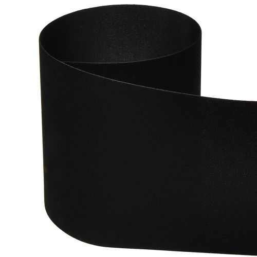 Product Mourning ribbon velour ribbon black width 100mm 8m