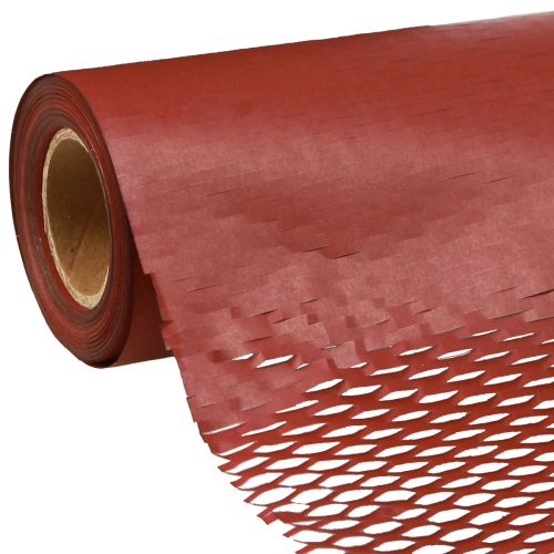 Honeycomb paper wrapping paper dark red W50.5cm L250cm