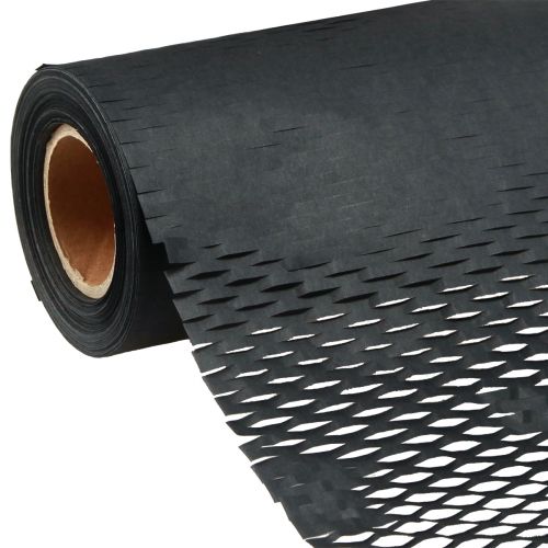 Honeycomb paper black wrapping paper W50.5cm L250cm