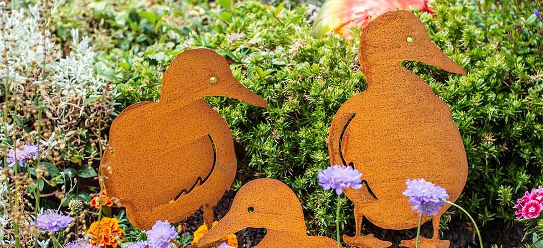 Garden decoration rust