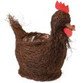 Floristik24 Easter decoration plant basket decoration chicken for planting 36cm